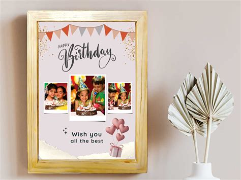 online photo frame birthday gift